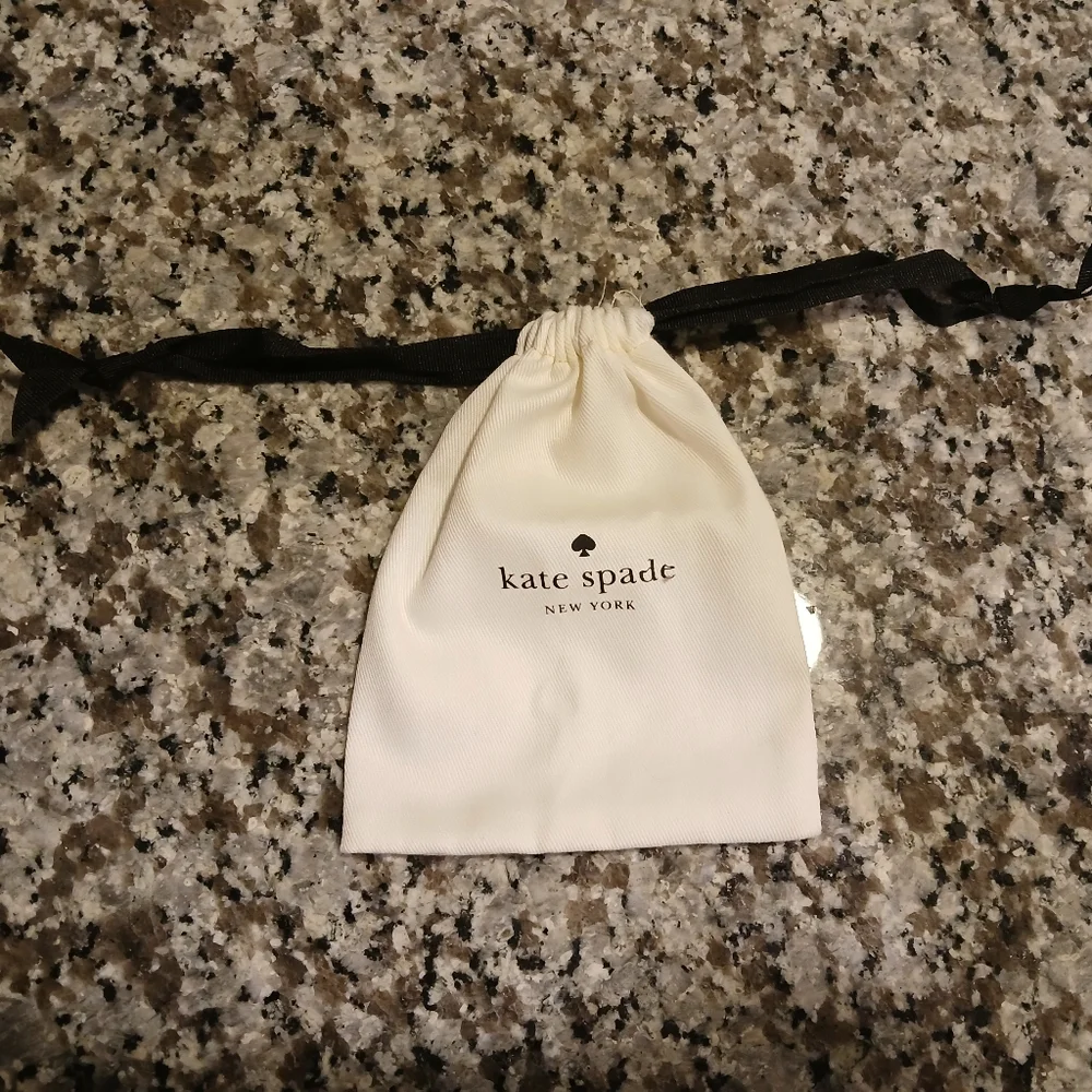 Kate Spade White & Black‎ Jewelry Bag